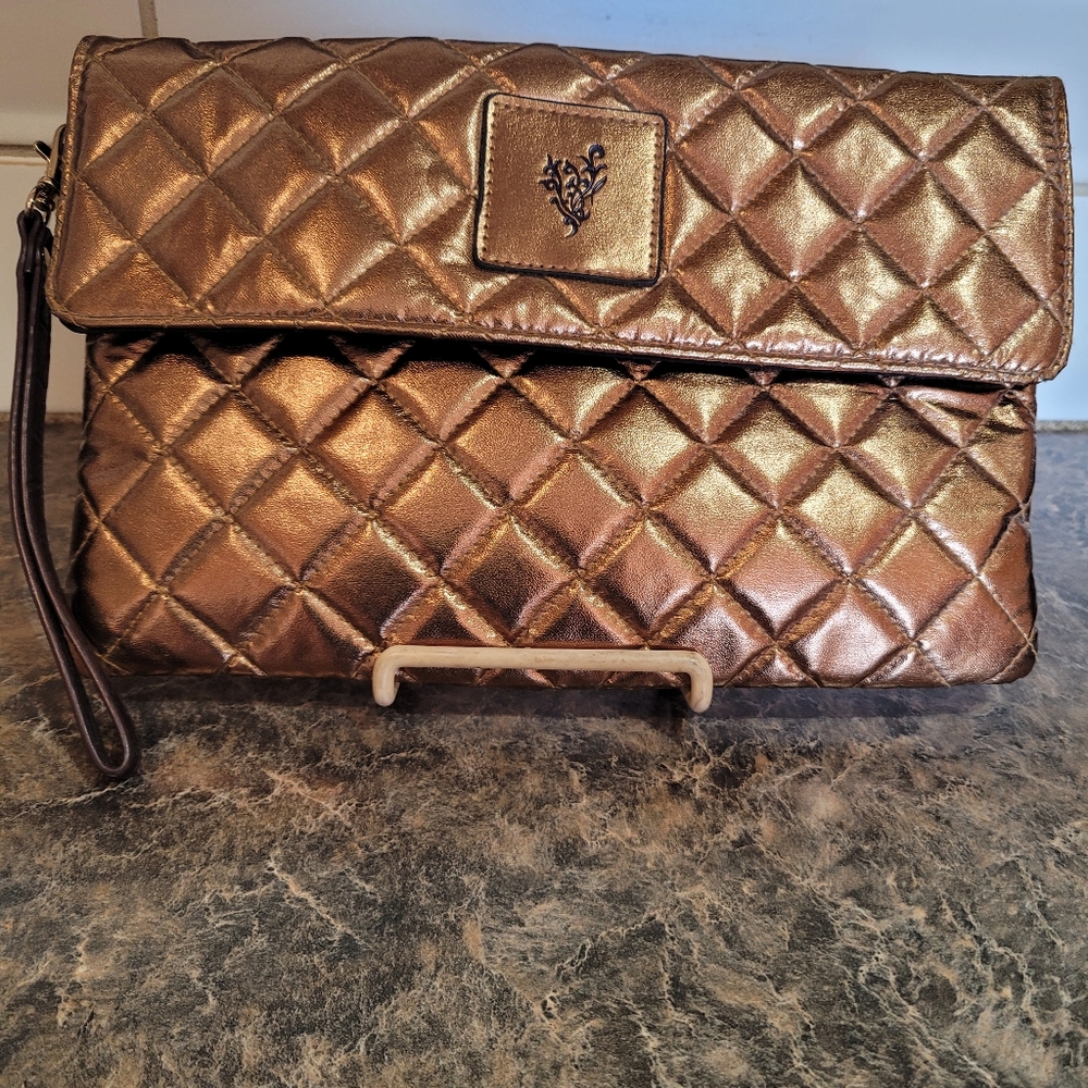 Younique clutch bag, with carry strap - new  no tags